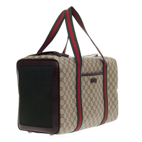 Gucci pet carrier for sale